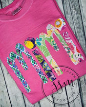 Load image into Gallery viewer, Appliqued Comfort Color tee- NANA, MIMI, ETC