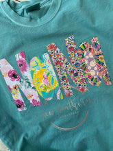 Load image into Gallery viewer, Appliqued Comfort Color tee- NANA, MIMI, ETC