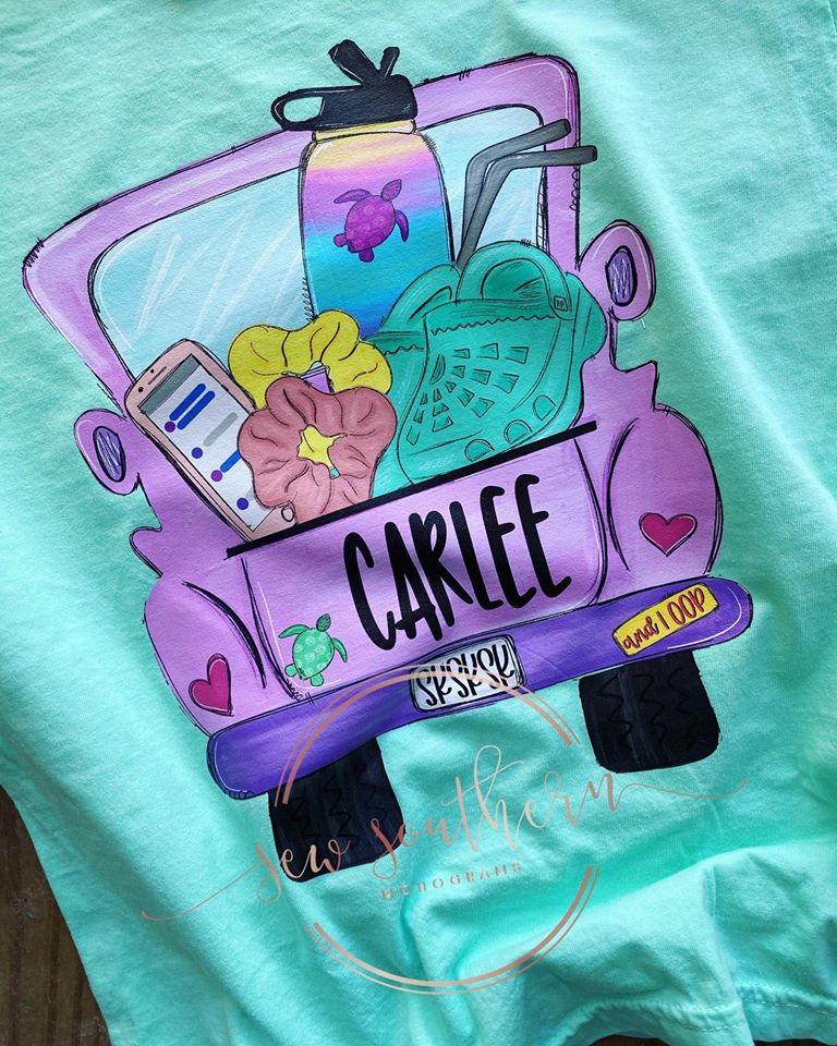 VSCO truck personalized tee