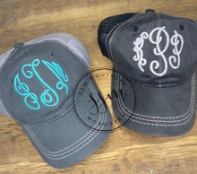 Load image into Gallery viewer, Monogrammed Ball Cap

