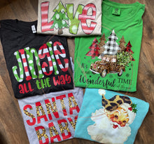 Load image into Gallery viewer, Suprise Christmas graphic tees
