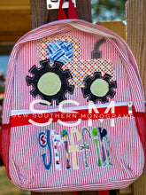 Load image into Gallery viewer, Tractor Appliqué Backpack
