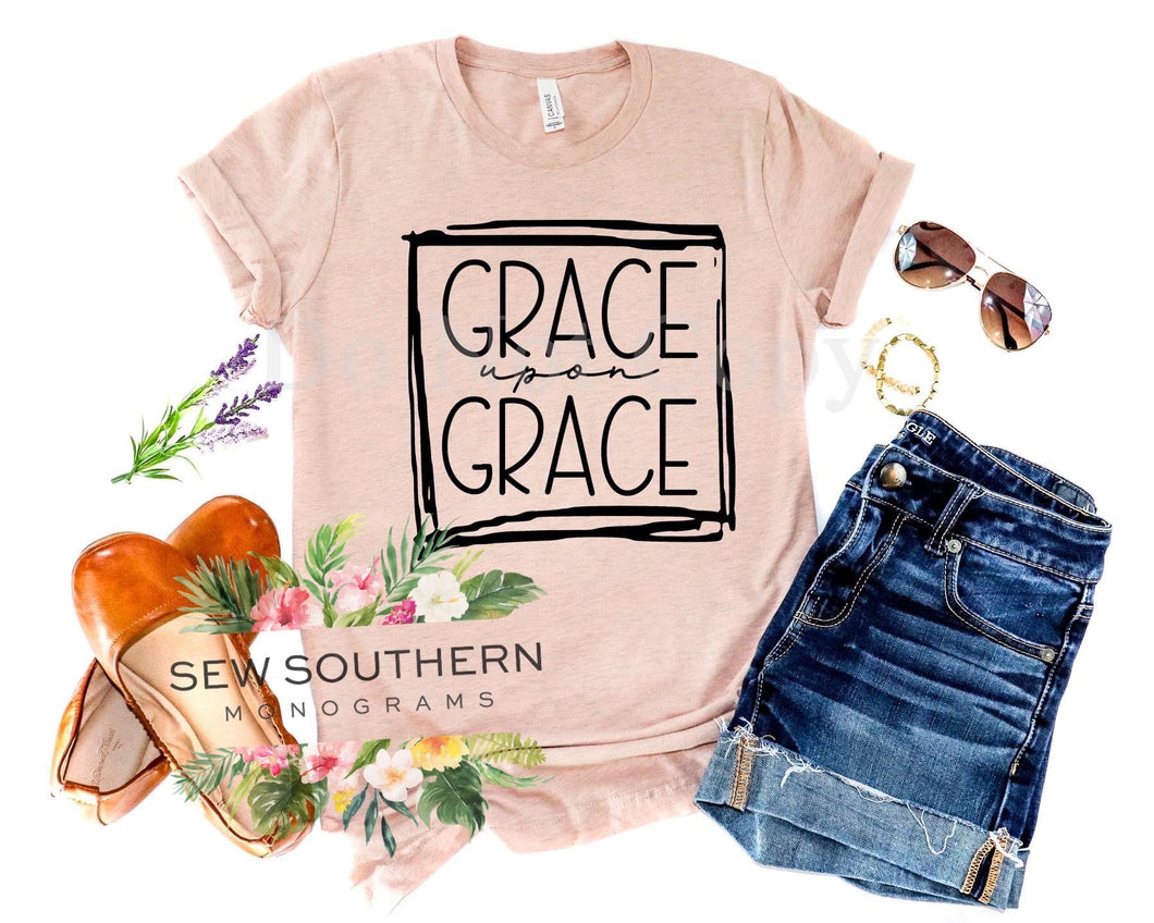 Grace upon grace tee